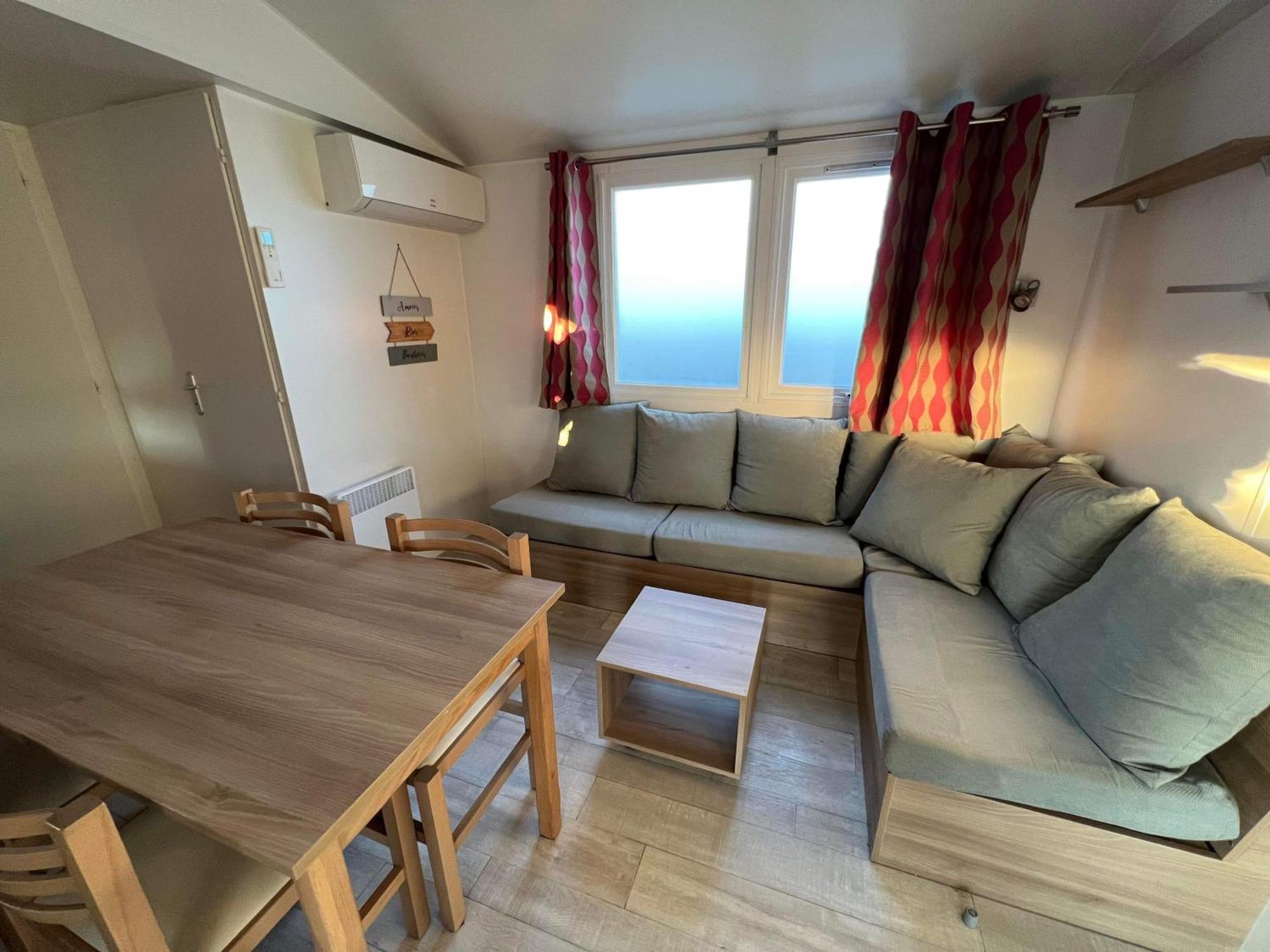 Mobilhome 6/8 Pers. Camping Siblu Les Charmettes Ле-Мат Экстерьер фото