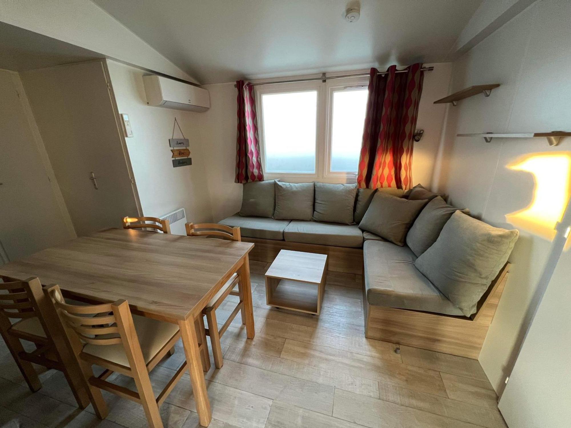 Mobilhome 6/8 Pers. Camping Siblu Les Charmettes Ле-Мат Экстерьер фото